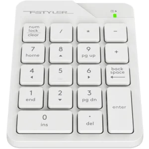 Клавиатура цифровая A4Tech Fstyler FGK21C White, FGK21C (White) UA