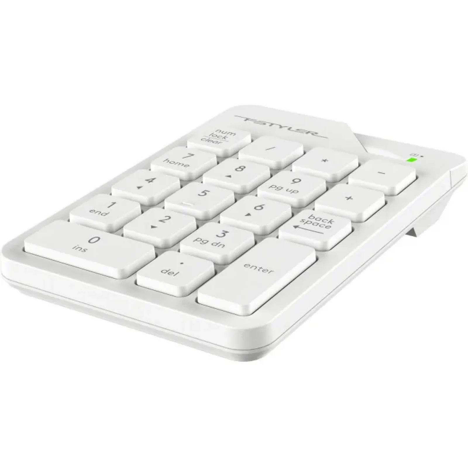 Клавиатура цифровая A4Tech Fstyler FGK21C White, FGK21C (White) UA