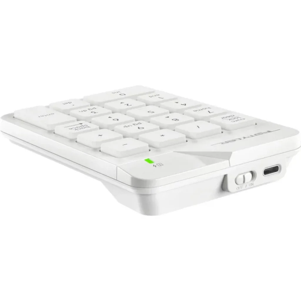 Клавиатура цифровая A4Tech Fstyler FGK21C White, FGK21C (White) UA