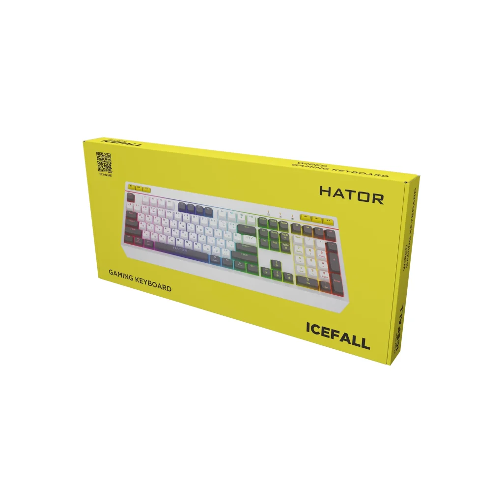 Клавиатура Hator Icefall White (HTK405UA) UA