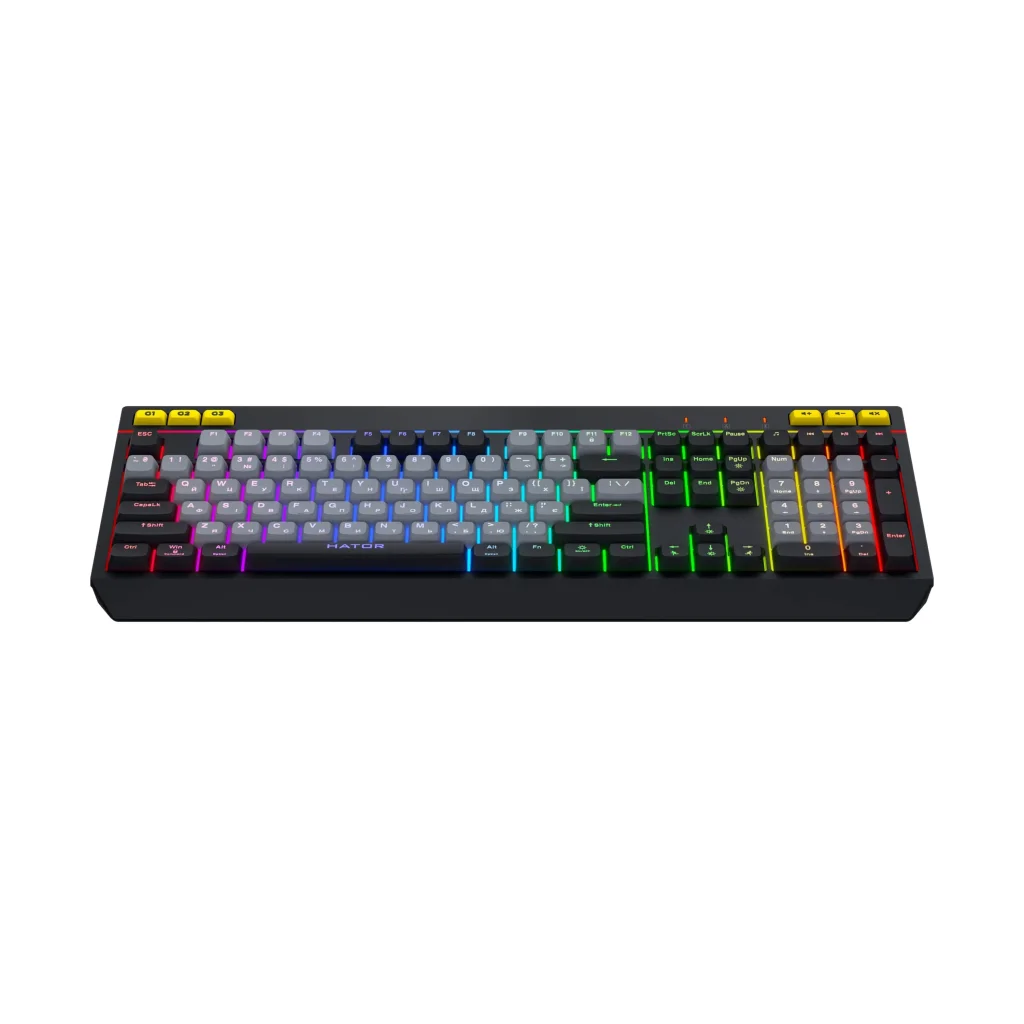 Клавиатура Hator Icefall Black (HTK401UA) UA