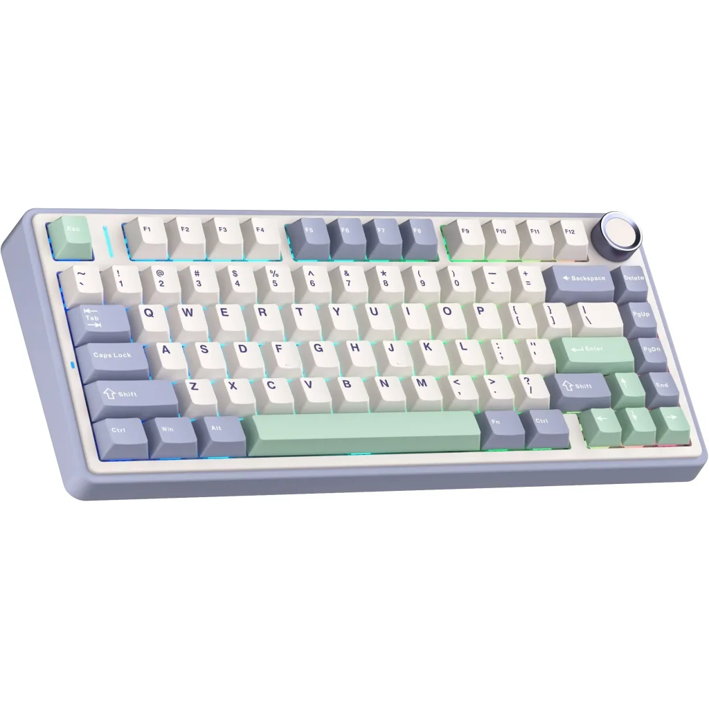 Клавіатура бездротова Aula F75 White (6948391208640) UA