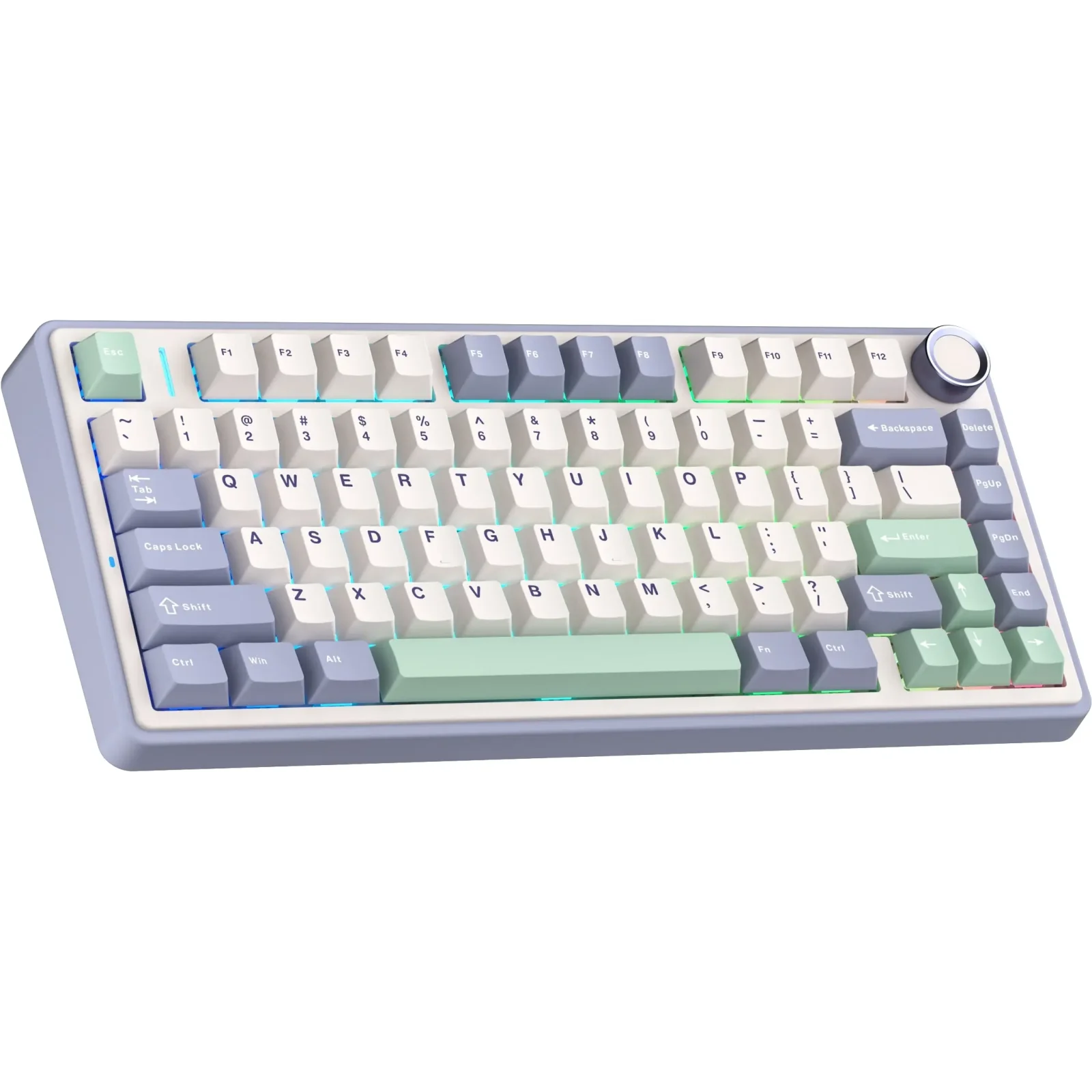 Клавіатура бездротова Aula F75 White (6948391208640) UA