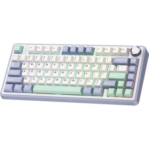 Клавіатура бездротова Aula F75 White (6948391208640) UA