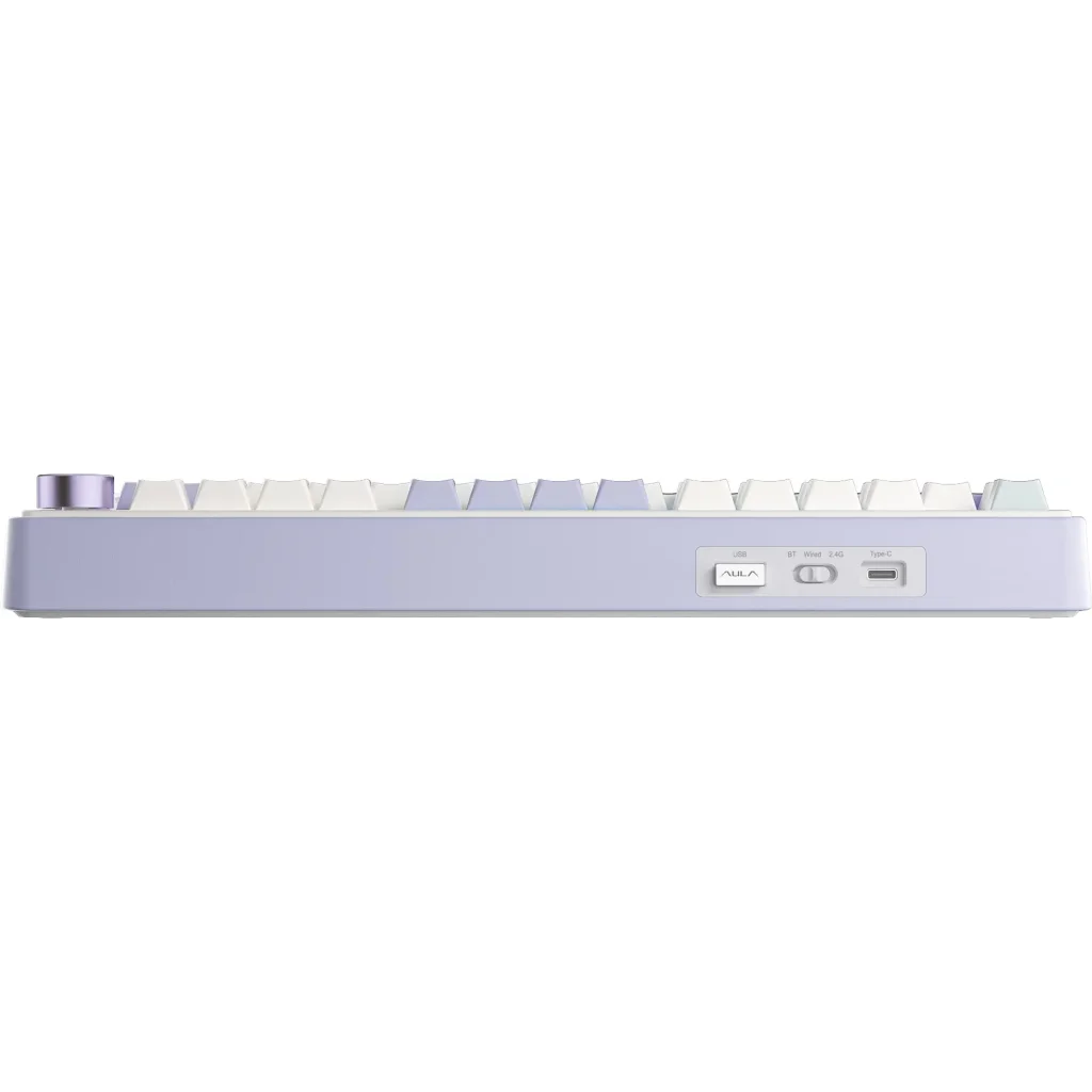 Клавіатура бездротова Aula F75 White (6948391208640) UA