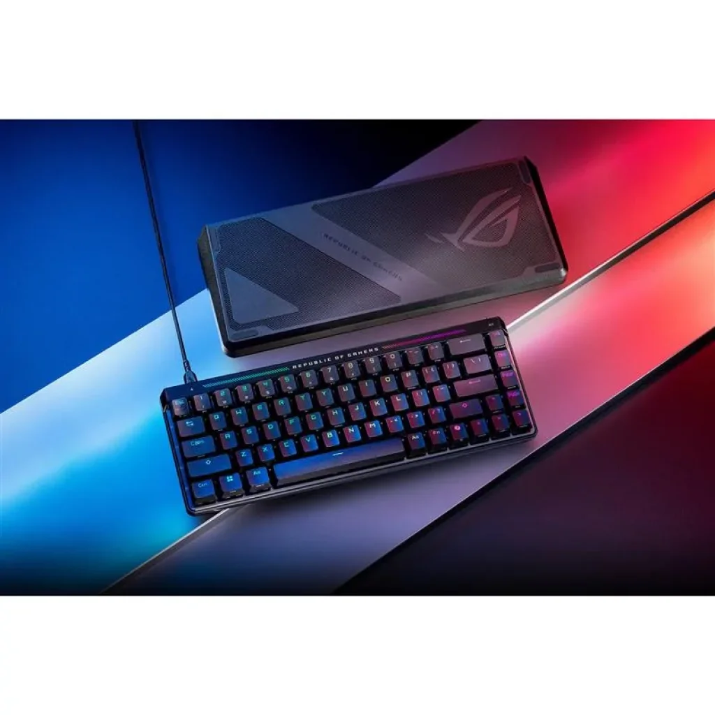 Клавіатура Asus ROG Falchion Ace LED 68key HFX Magnetic Switches Black (90MP03VE-BKUA20) UA