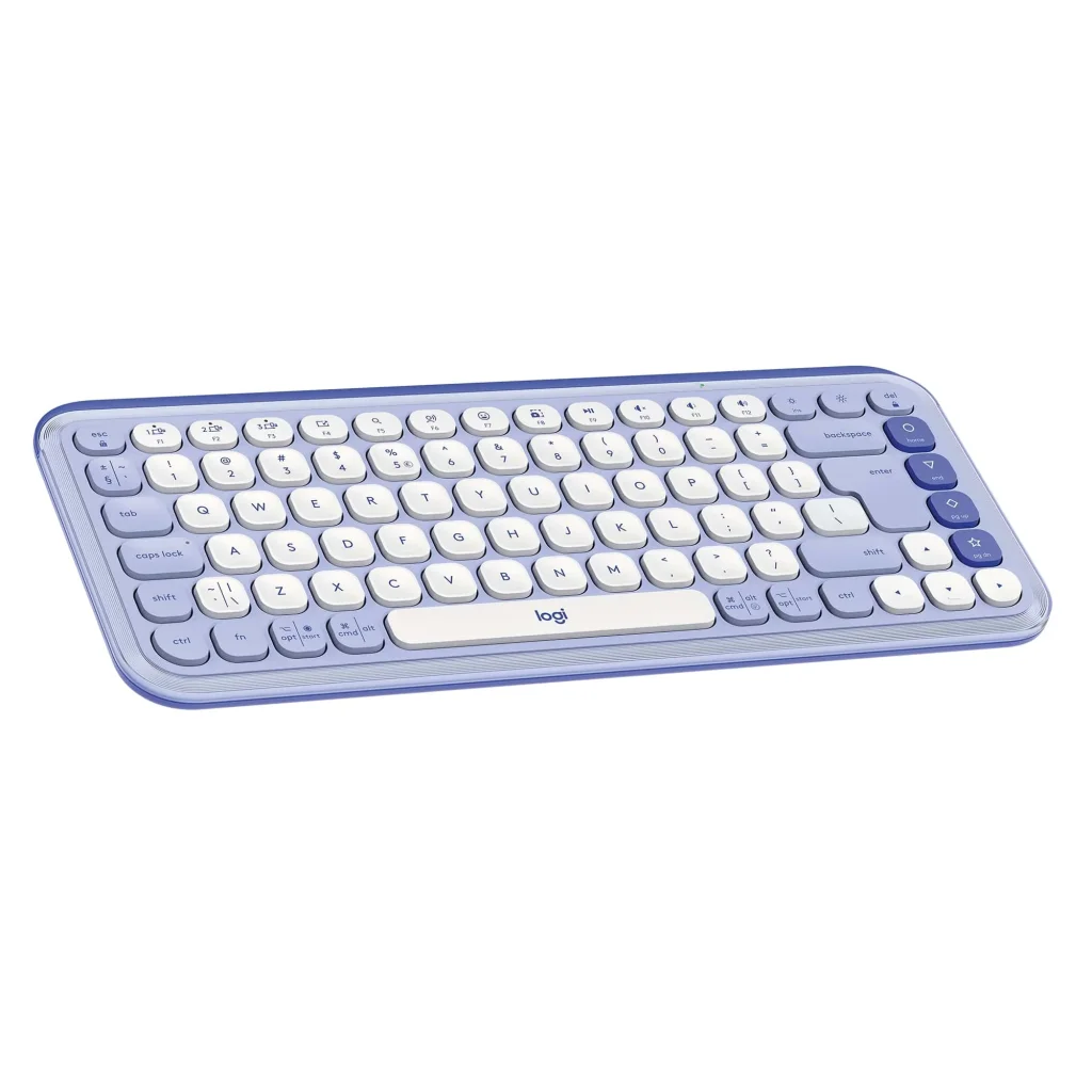 Клавіатура бездротова Logitech Pop Icon Keys Lilac (920-013074) UA