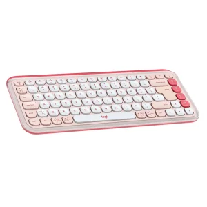Клавіатура бездротова Logitech Pop Icon Keys Rose (920-013073) UA