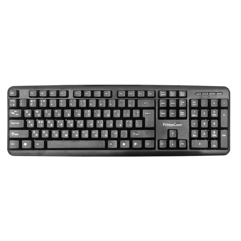 Клавіатура FrimeCom SW-K100 USB Black UA