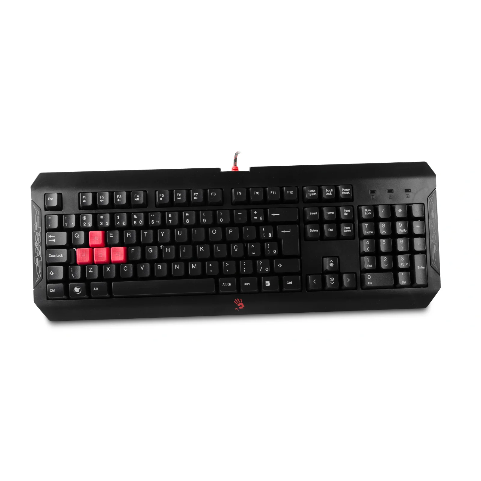 Клавіатура A4Tech Bloody Q100 Black USB, Q100 Bloody (Black) UA