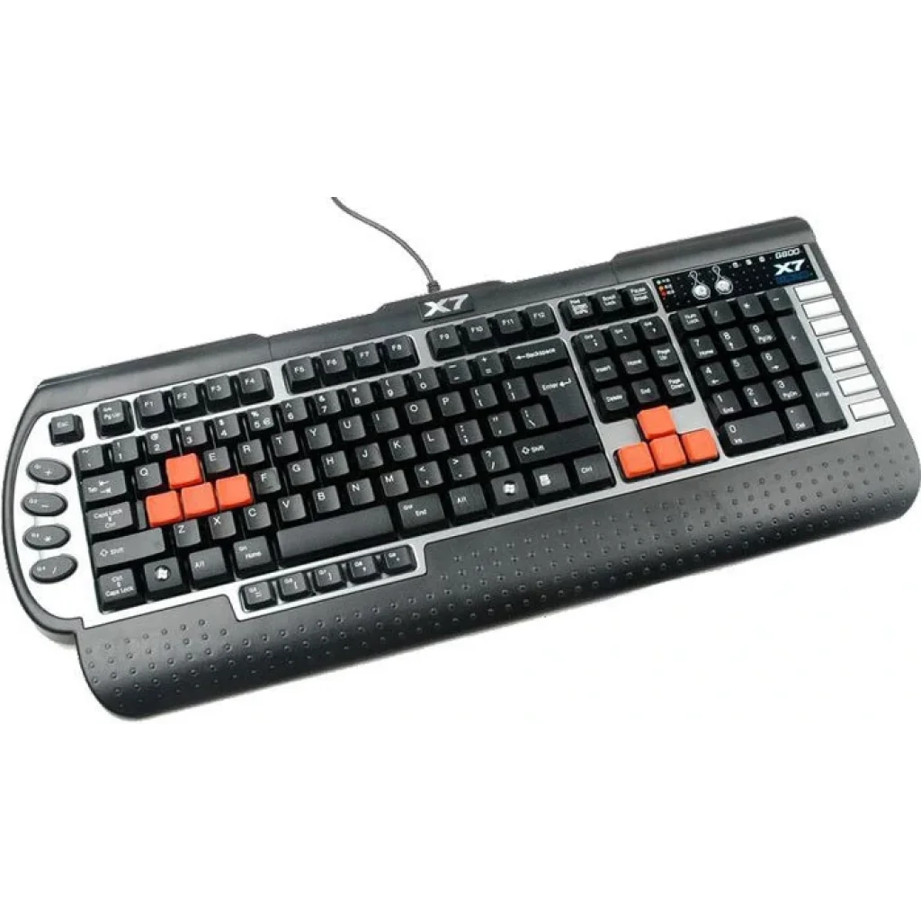 Клавіатура A4Tech X7 G800V Black USB, G800V USB (Black) UA