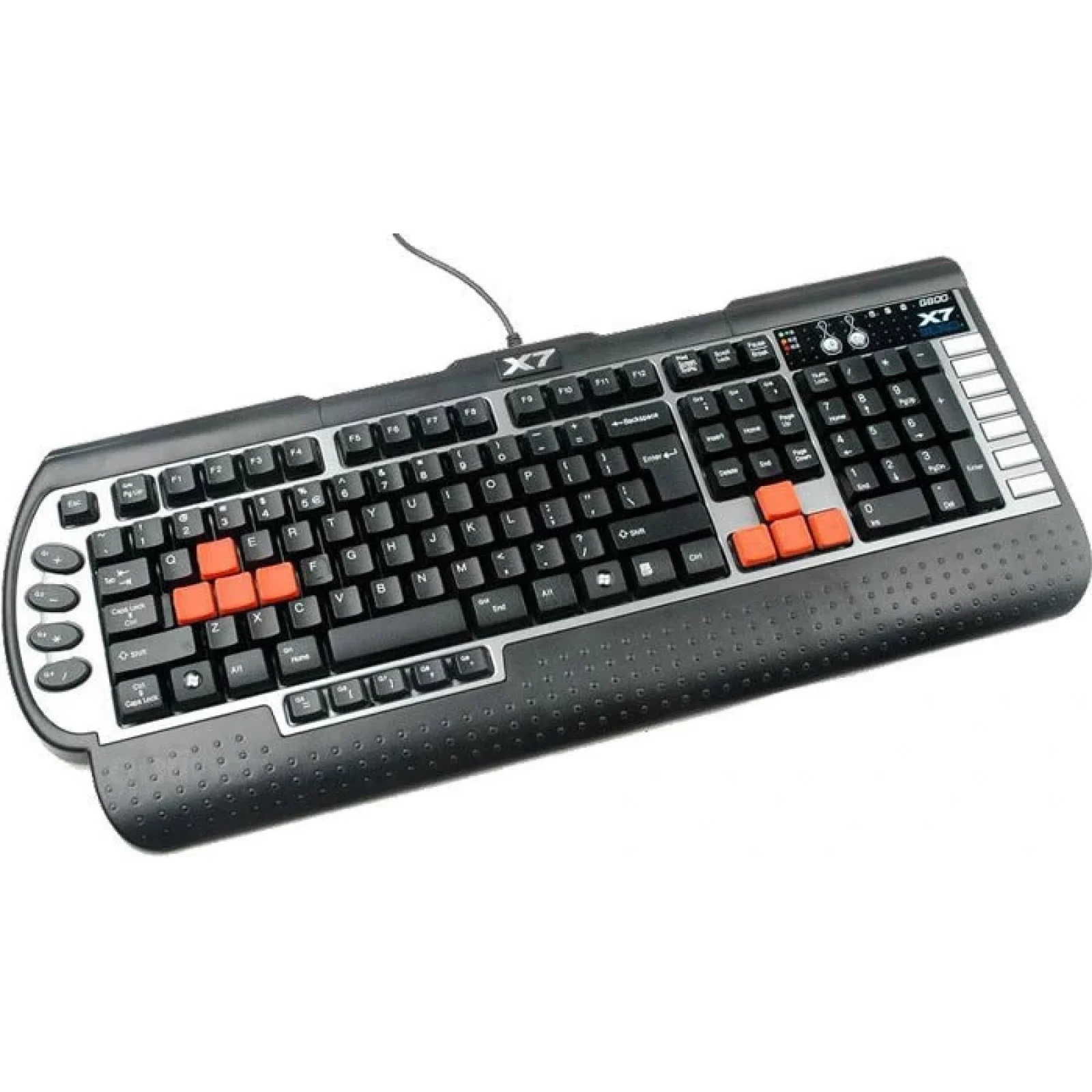 Клавиатура A4Tech X7 G800V Black USB, G800V USB (Black) UA