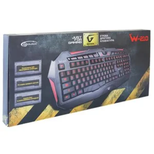 Клавиатура Gemix W-210 Black USB, 04000021 UA