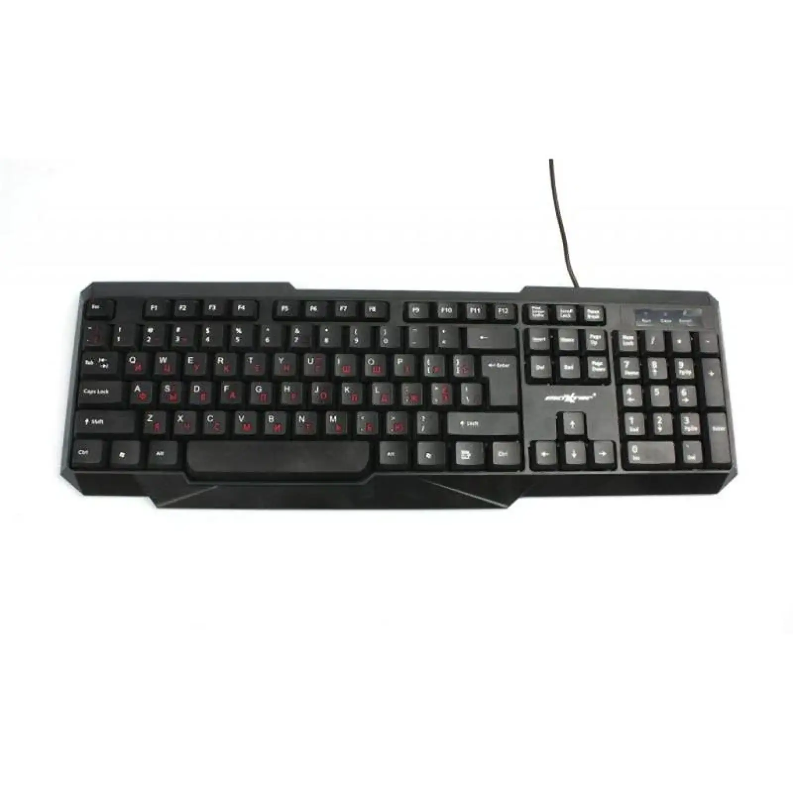 Клавиатура Maxxter KB-211-U UKR/RUS Black USB UA