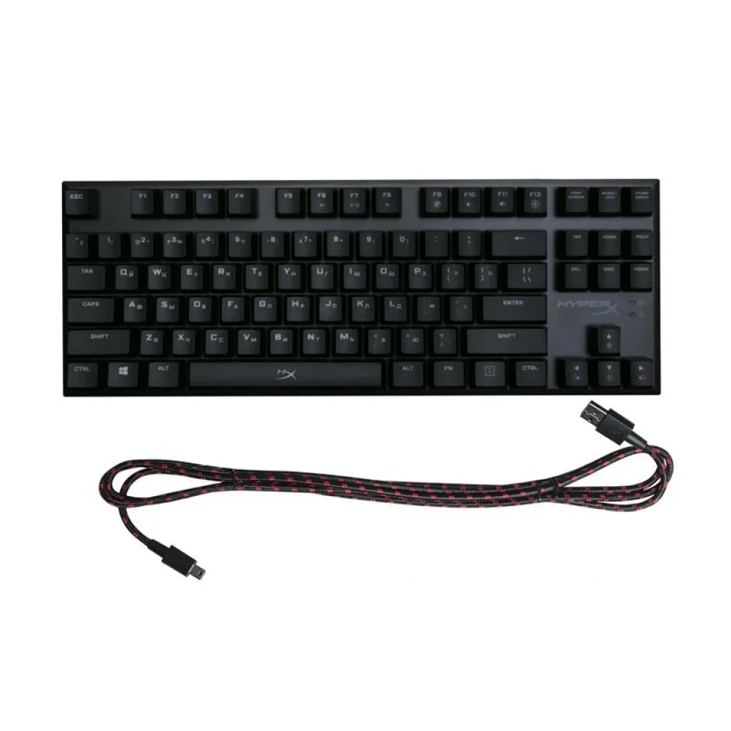 Клавиатура Kingston HyperX Alloy FPS Pro Black (HX-KB4RD1-RU/R1) USB UA