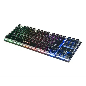 Клавіатура REAL-EL Gaming 8710 TKL Backlit USB чорний, EL123100030 UA