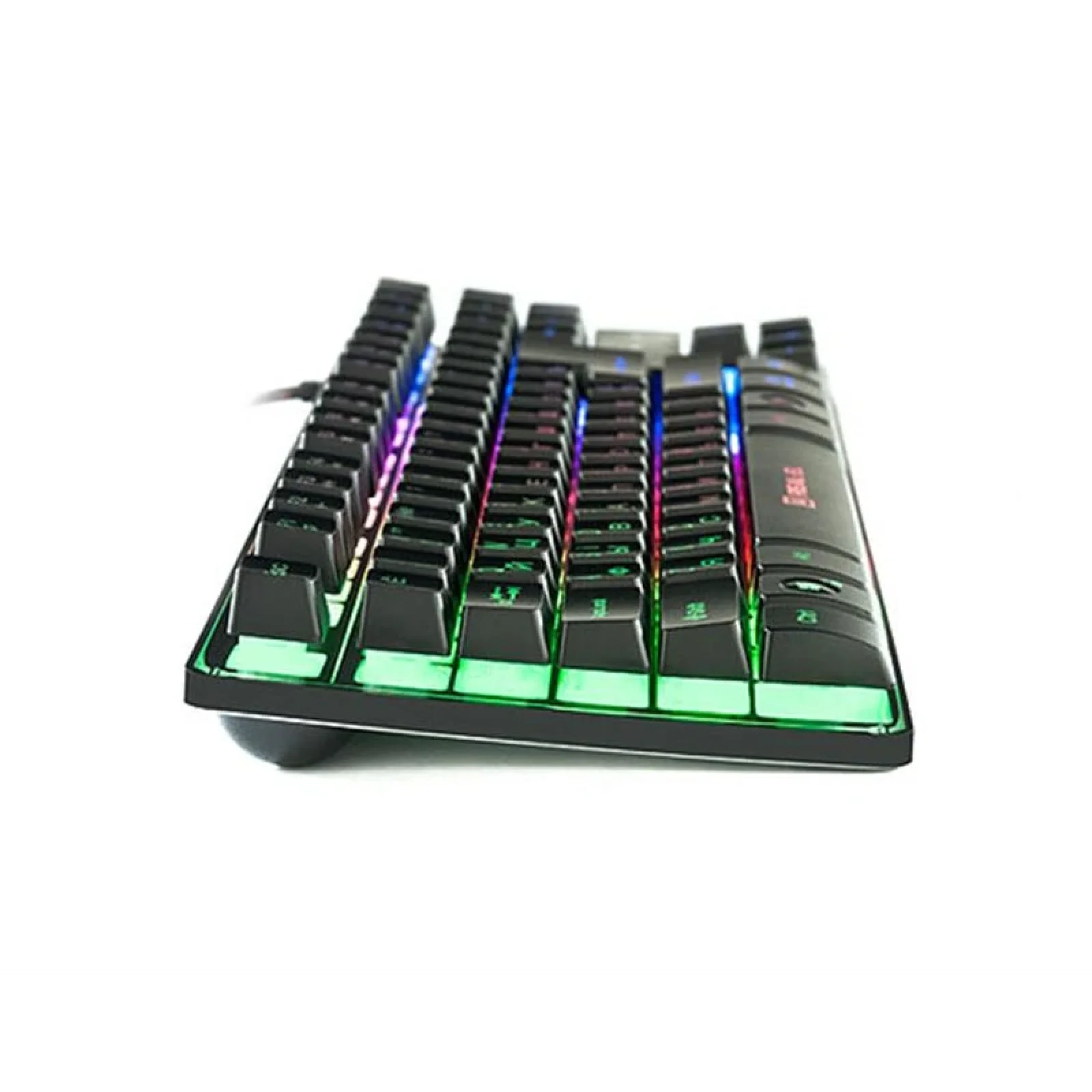 Клавіатура REAL-EL Gaming 8710 TKL Backlit USB чорний, EL123100030 UA