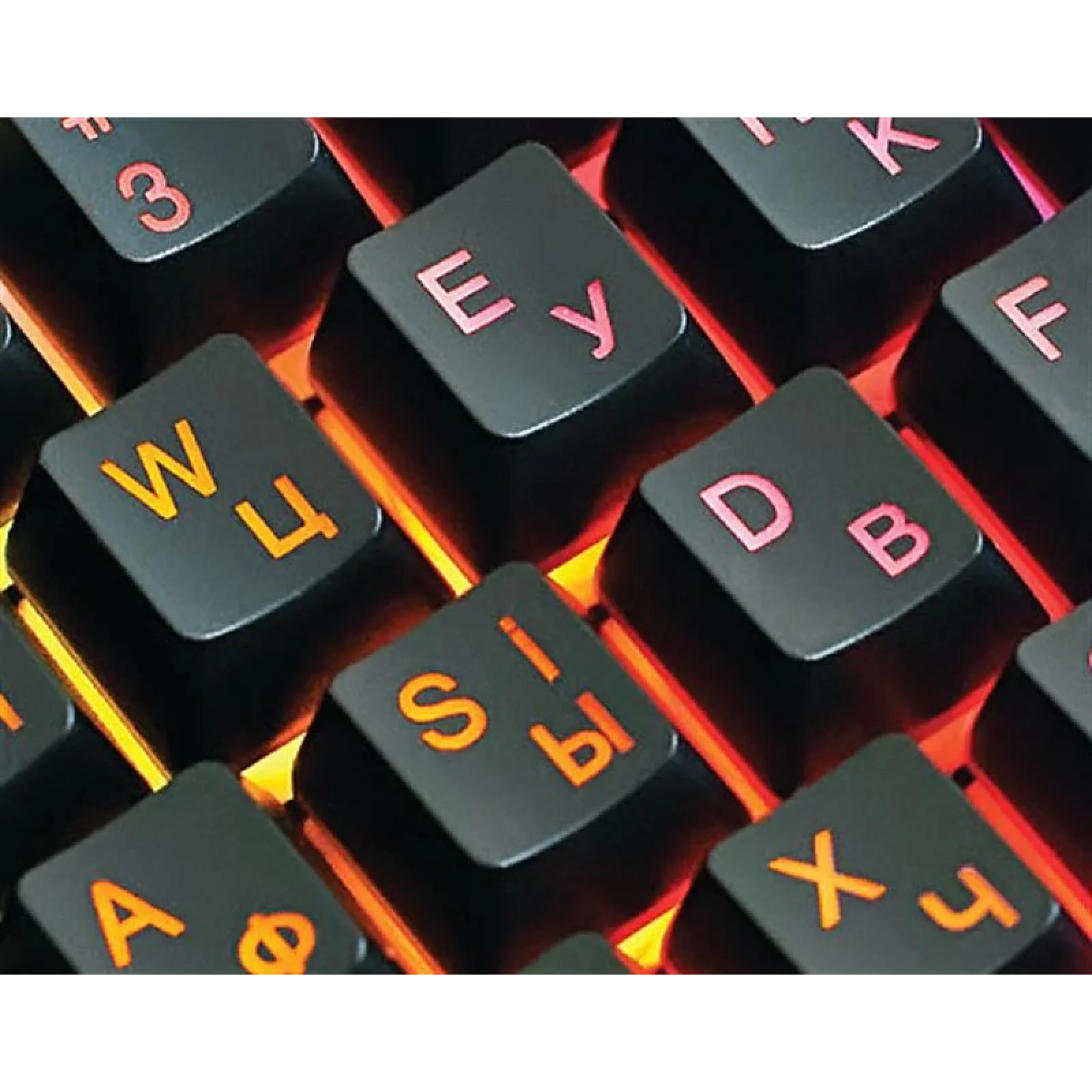 Клавіатура REAL-EL Gaming 8710 TKL Backlit USB чорний, EL123100030 UA