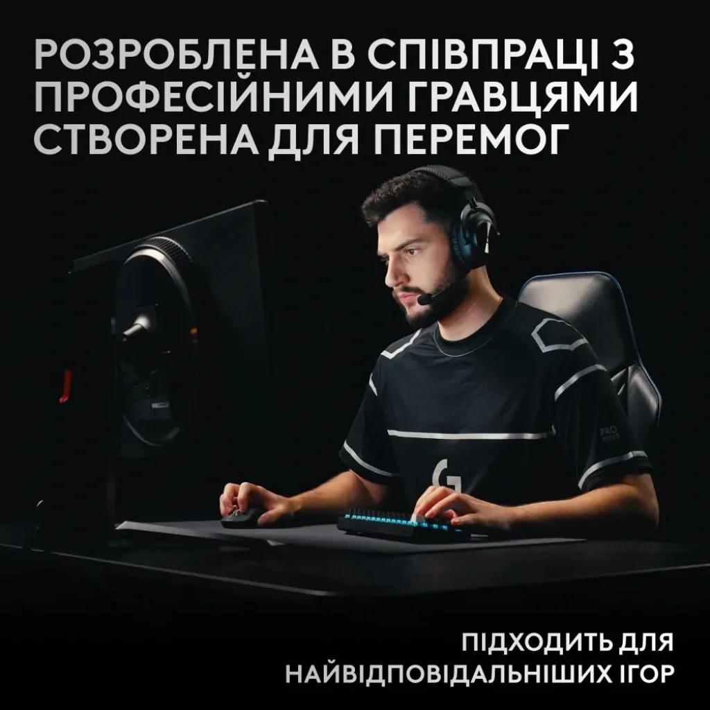 Клавіатура Logitech G PRO X 60 TKL GX Optical Black Tactile (920-011911) UA