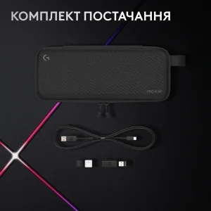 Клавіатура Logitech G PRO X 60 TKL GX Optical Black Tactile (920-011911) UA