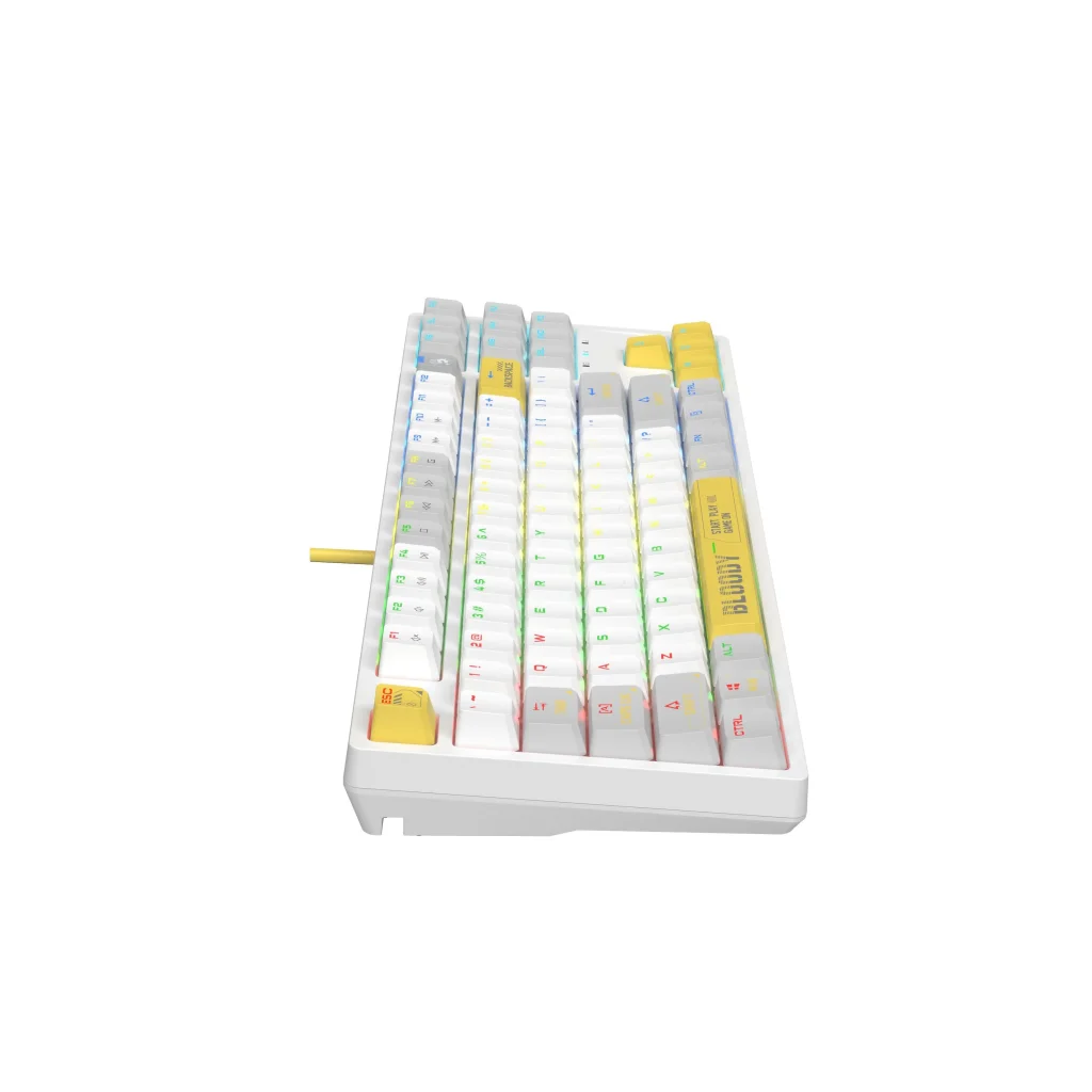 Клавіатура A4Tech S87 Bloody Energy White, S87 (Energy White) UA