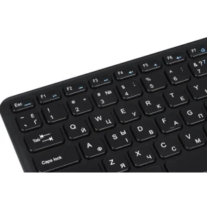 Клавіатура бездротова 2E KT100 WL Ukr Black (2E-KT100WB) UA