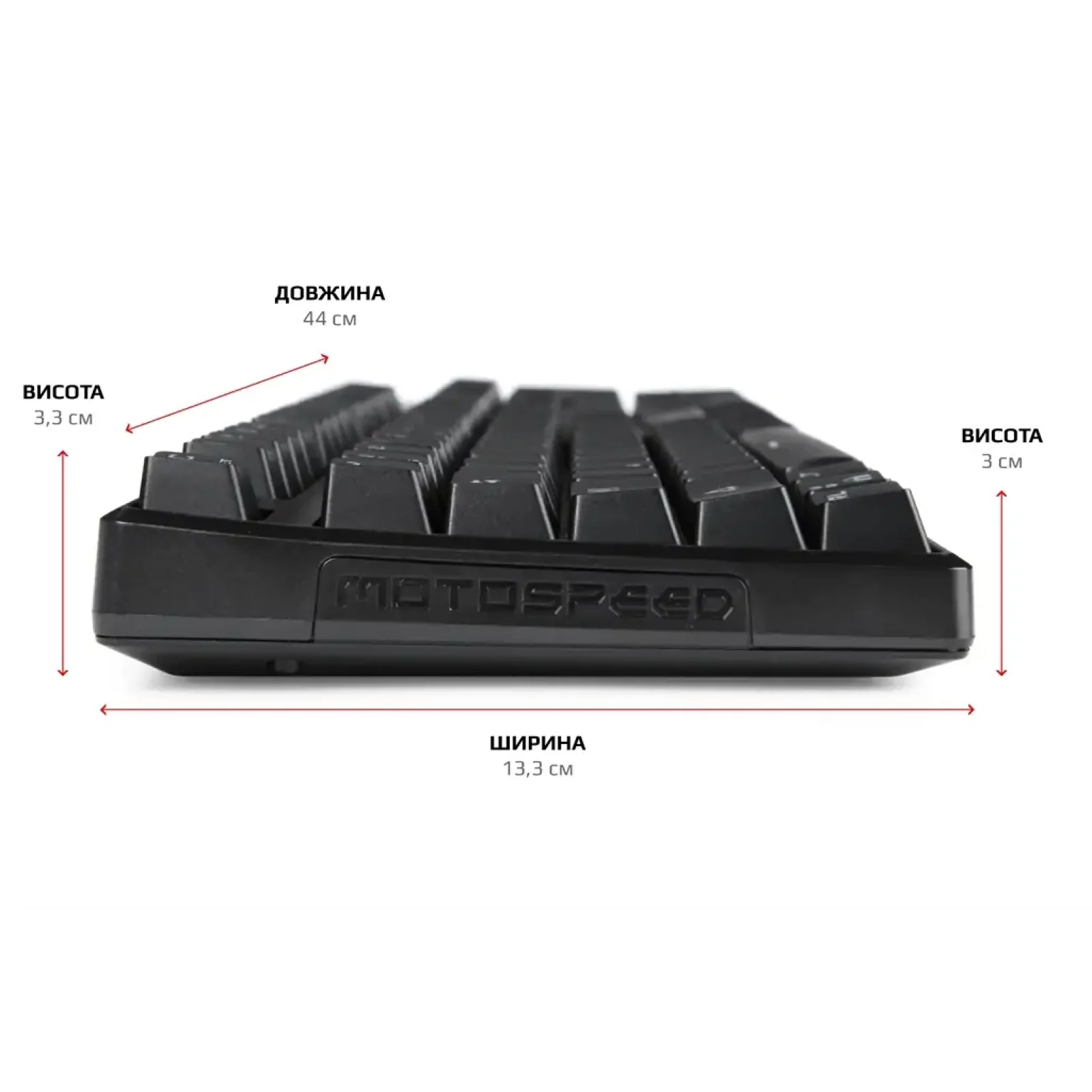 Клавиатура Motospeed CK107 Outemu Blue RGB Ukr Black (mtk96mb) UA