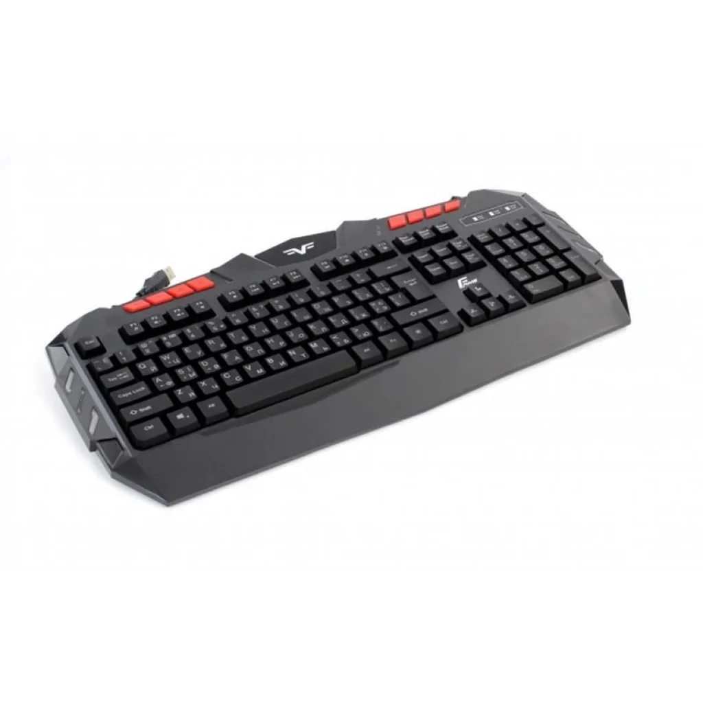 Клавіатура Frime Dragonfly Ukr (FLK18300) Black USB UA