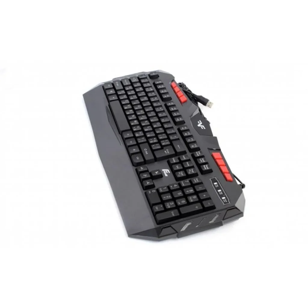 Клавіатура Frime Dragonfly Ukr (FLK18300) Black USB UA