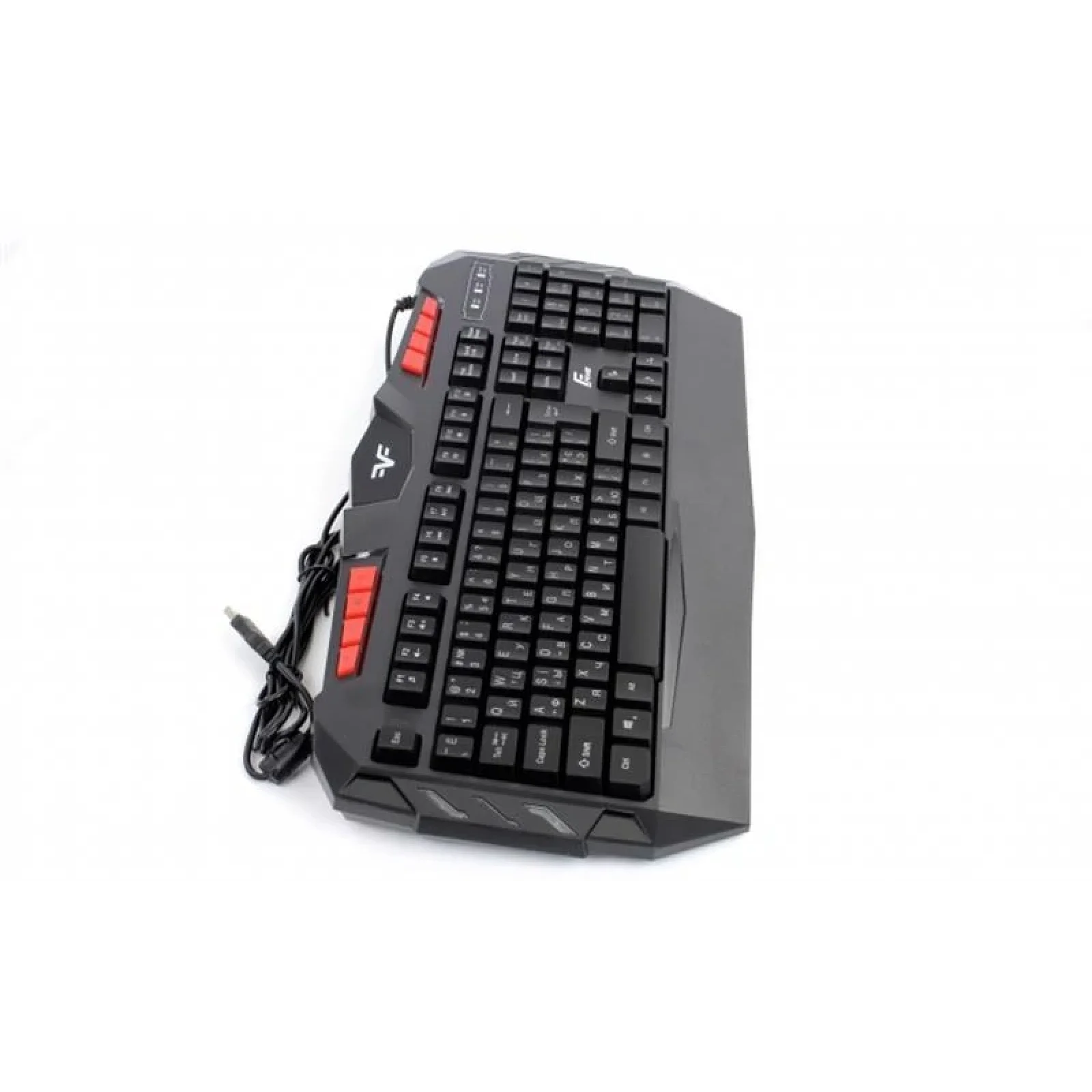 Клавиатура Frime Dragonfly Ukr (FLK18300) Black USB UA