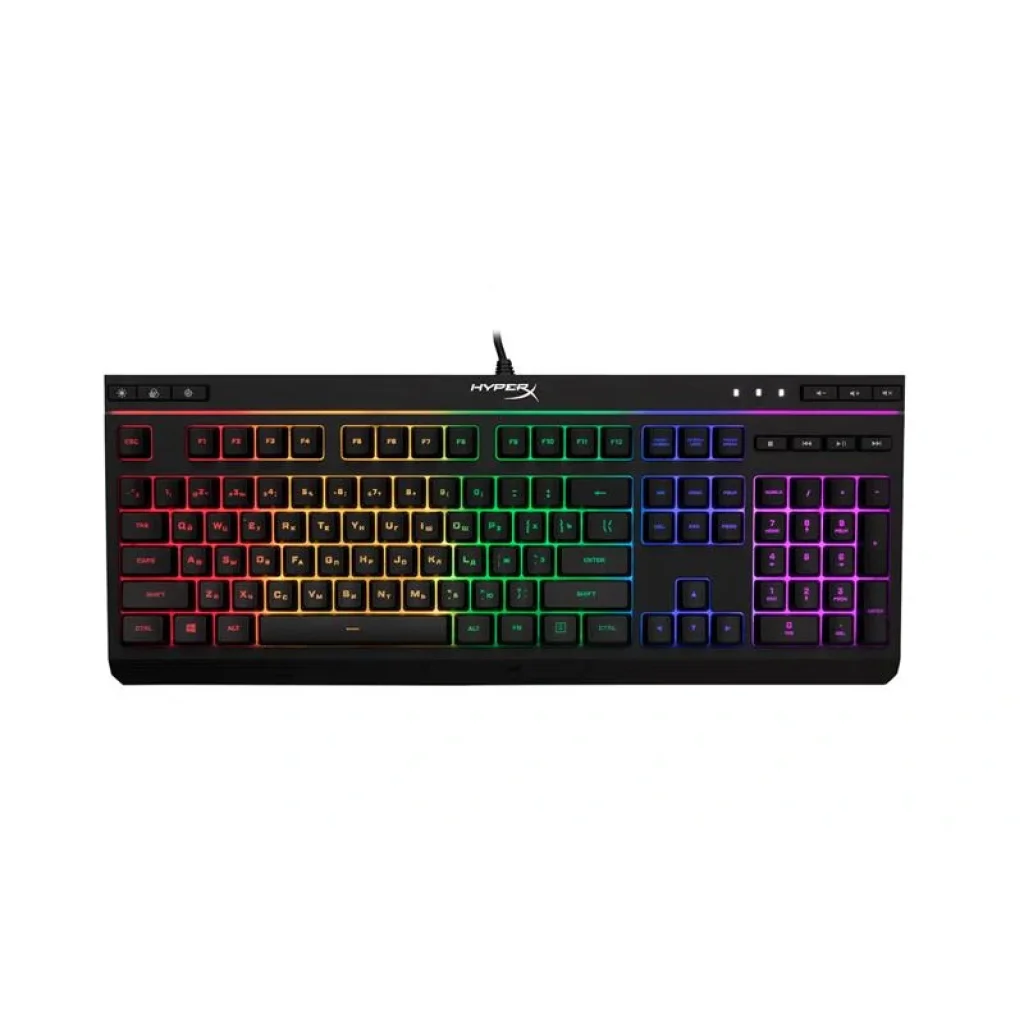 Клавіатура Kingston HyperX Alloy Core RGB Black (HX-KB5ME2-RU) USB UA