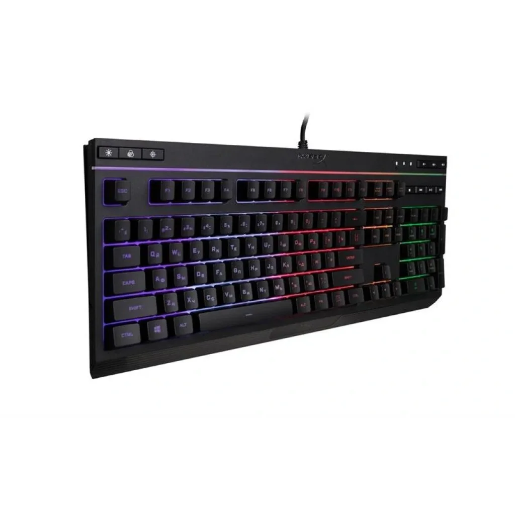 Клавіатура Kingston HyperX Alloy Core RGB Black (HX-KB5ME2-RU) USB UA