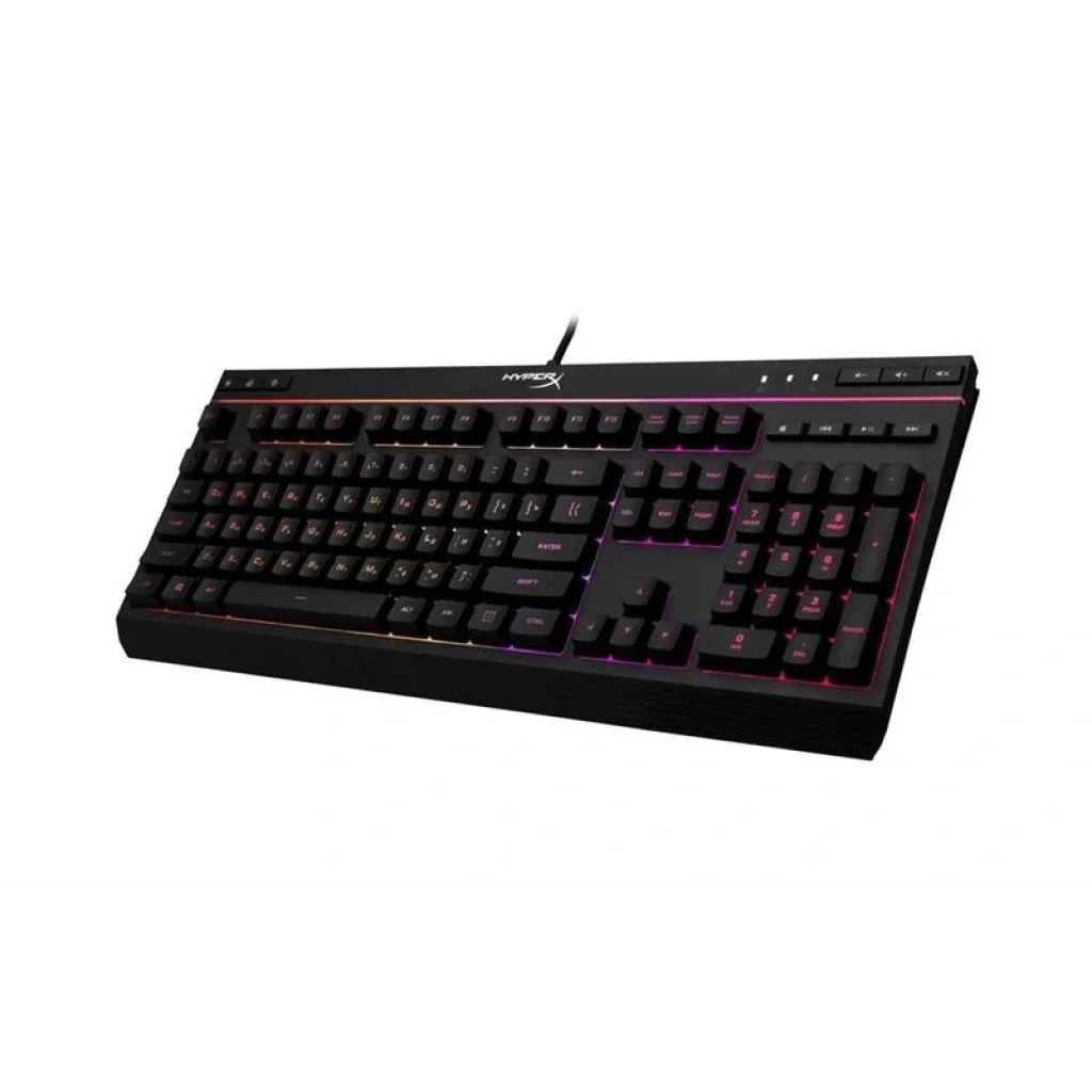 Клавіатура Kingston HyperX Alloy Core RGB Black (HX-KB5ME2-RU) USB UA
