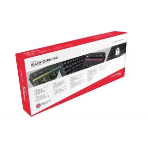 Клавіатура Kingston HyperX Alloy Core RGB Black (HX-KB5ME2-RU) USB UA