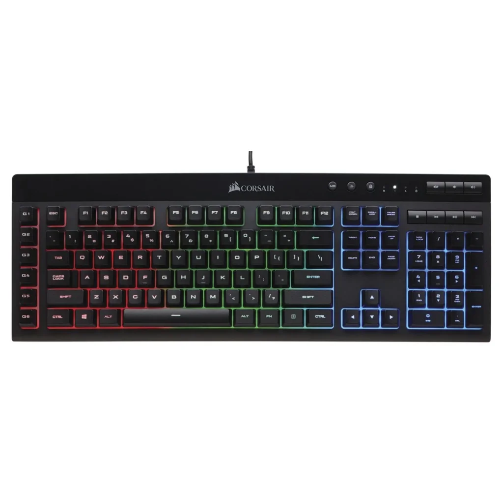 Клавиатура Corsair K55 RGB Black (CH-9206015-RU) USB UA