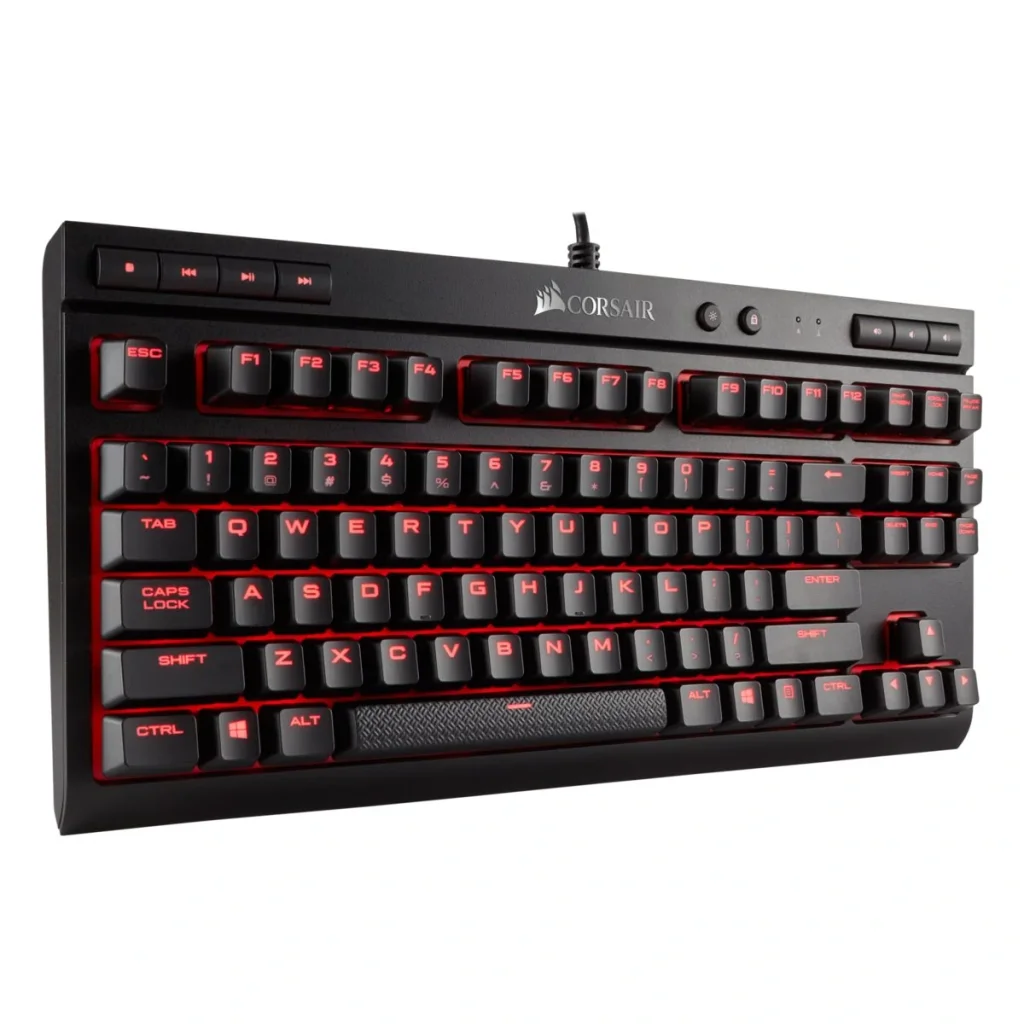 Клавиатура Corsair K63 RGB Cherry MX Red (CH-9115020-RU) USB UA