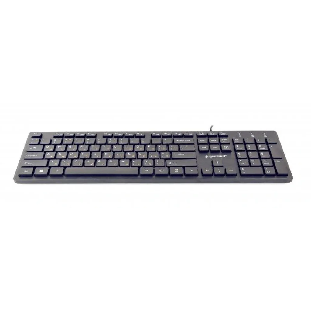 Клавіатура Gembird KB-MCH-03-UA Ukr Black UA