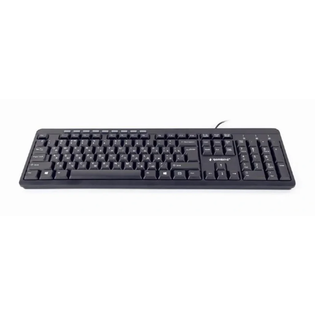 Клавіатура Gembird KB-UM-106-UA Ukr Black UA