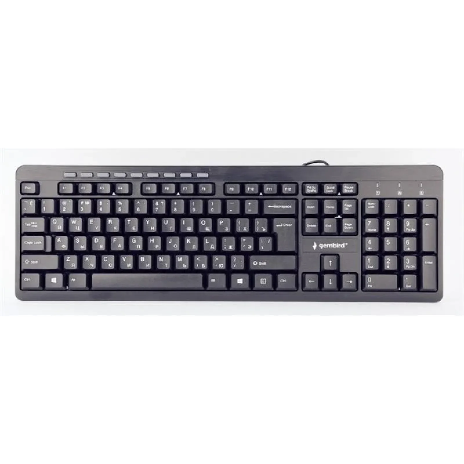 Клавиатура Gembird KB-UM-106-UA Ukr Black UA
