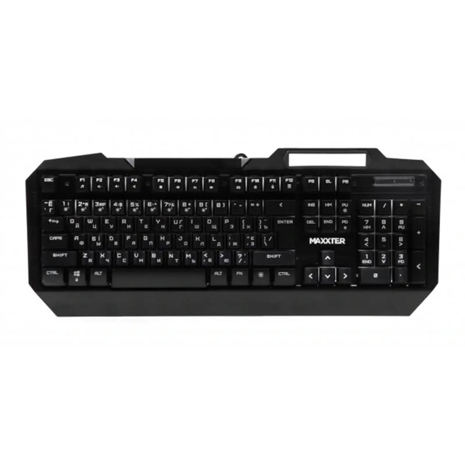 Клавіатура Maxxter KBG-201-UL Black USB UA