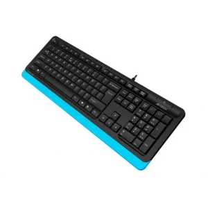 Клавіатура A4Tech FK10 Black/Blue USB, FK10 (Blue) UA