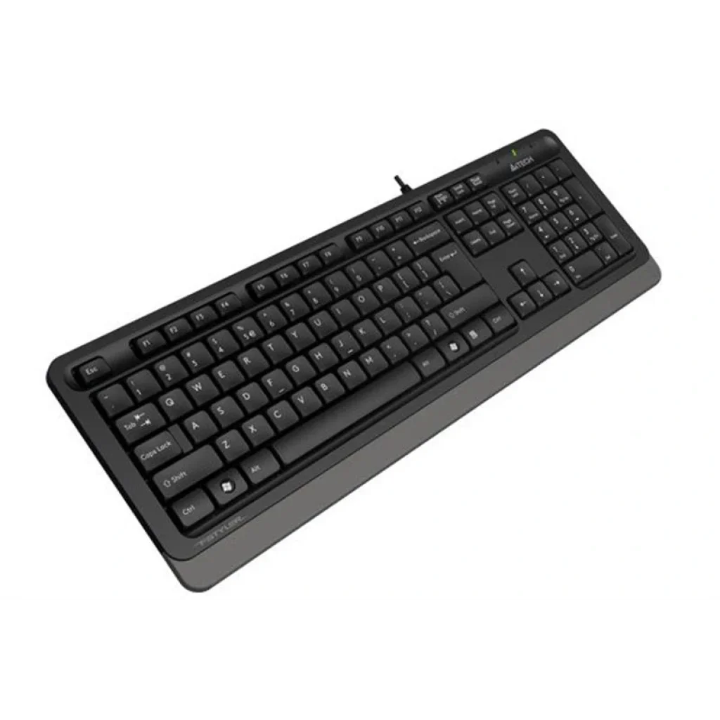 Клавіатура A4Tech FK10 Black/Grey USB, FK10 (Grey) UA