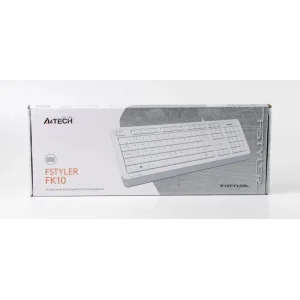 Клавіатура A4Tech FK10 White USB, FK10 (White) UA