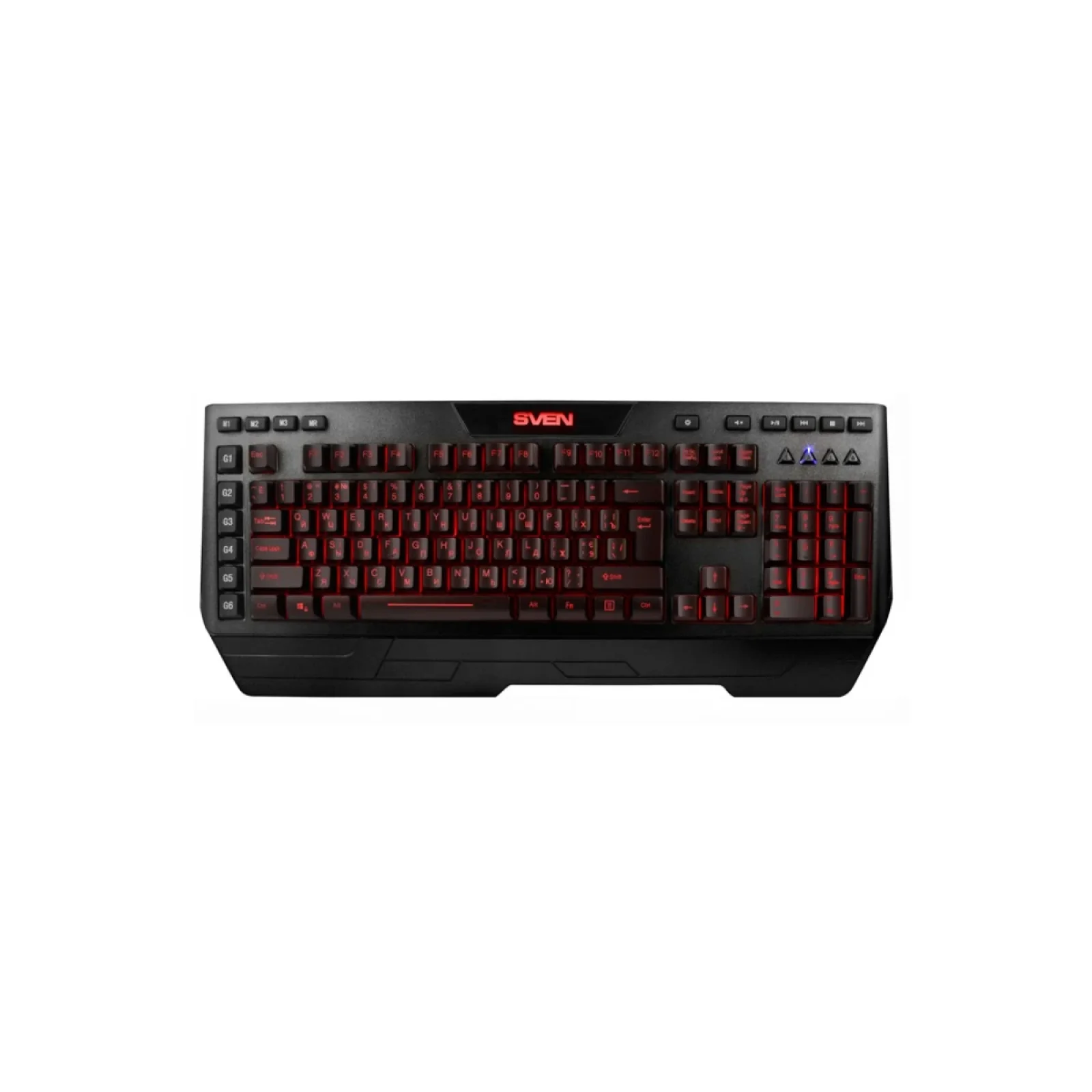 Клавиатура Sven KB-G9600 Black USB, 00600190 UA