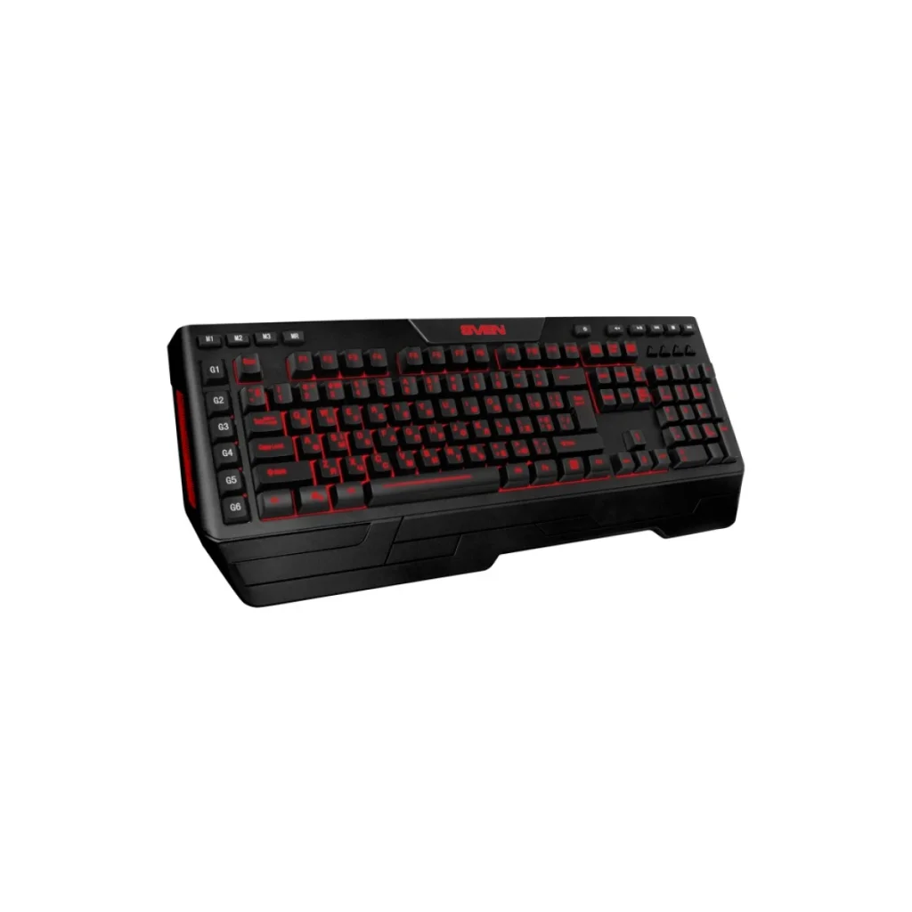 Клавіатура Sven KB-G9600 Black USB, 00600190 UA