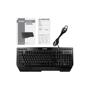 Клавіатура Sven KB-G9600 Black USB, 00600190 UA