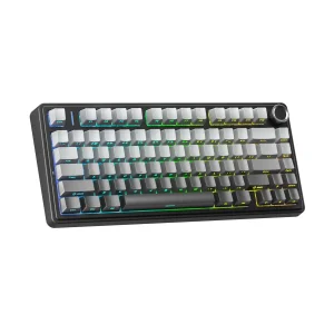 Клавіатура бездротова Aula F75 Gasket Reaper switch Black/Grey (6948391209913) UA