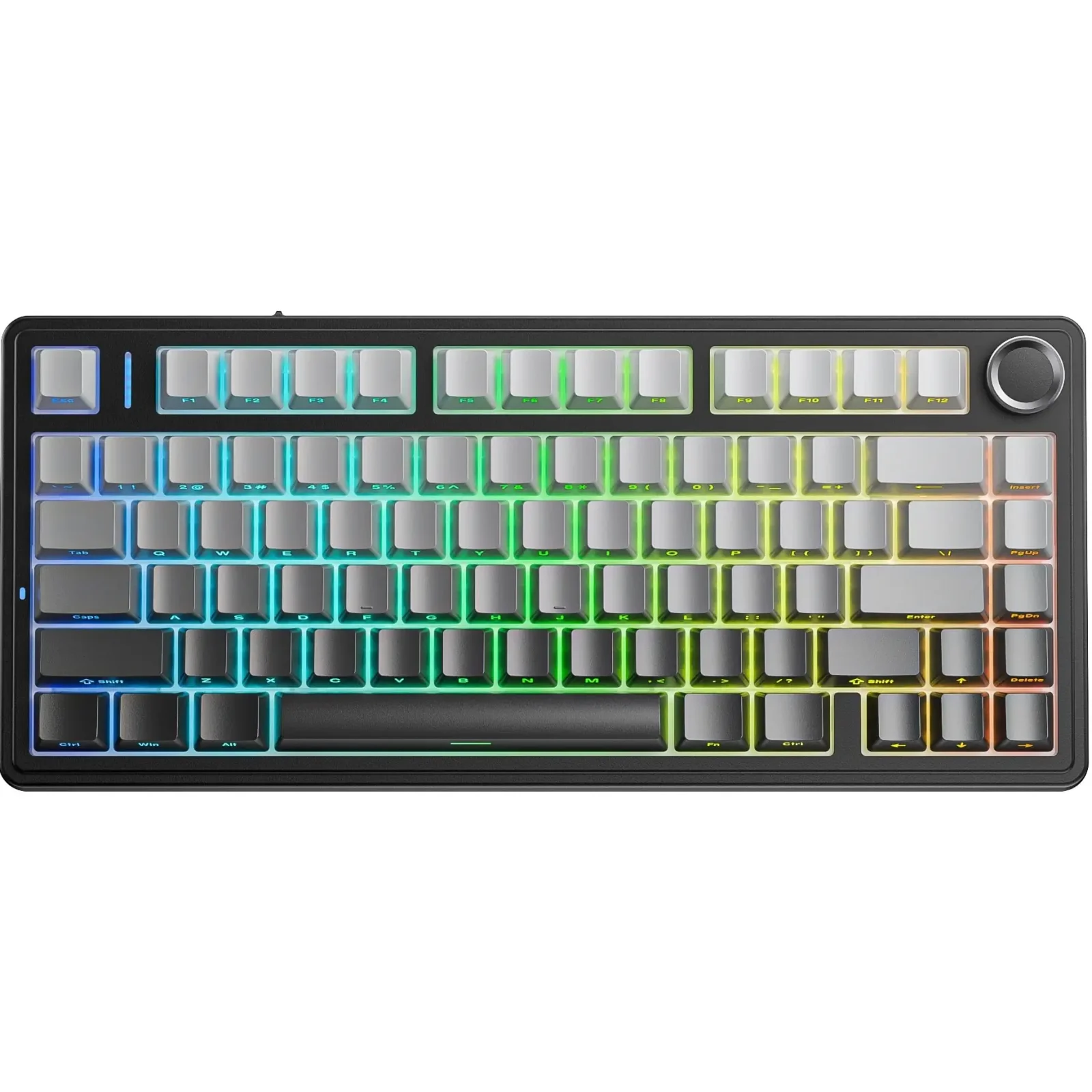 Клавіатура бездротова Aula F75 Gasket Reaper switch Black/Grey (6948391209913) UA