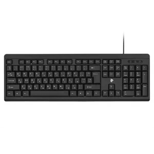 Клавіатура 2E KS108 Slim (2E-KS108UB) Black USB UA