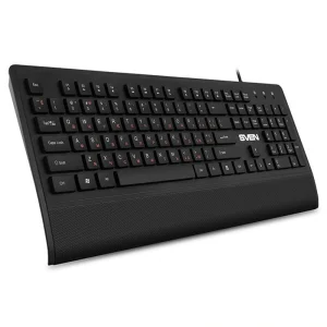 Клавиатура Sven KB-E5500 Black USB, 00600197 UA
